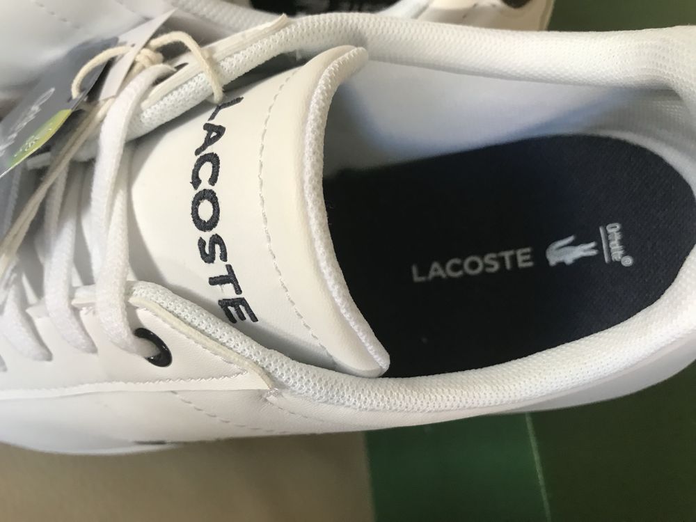 Tenis da Lacoste brancos