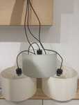 Lampa wisząca z 3 kloszami