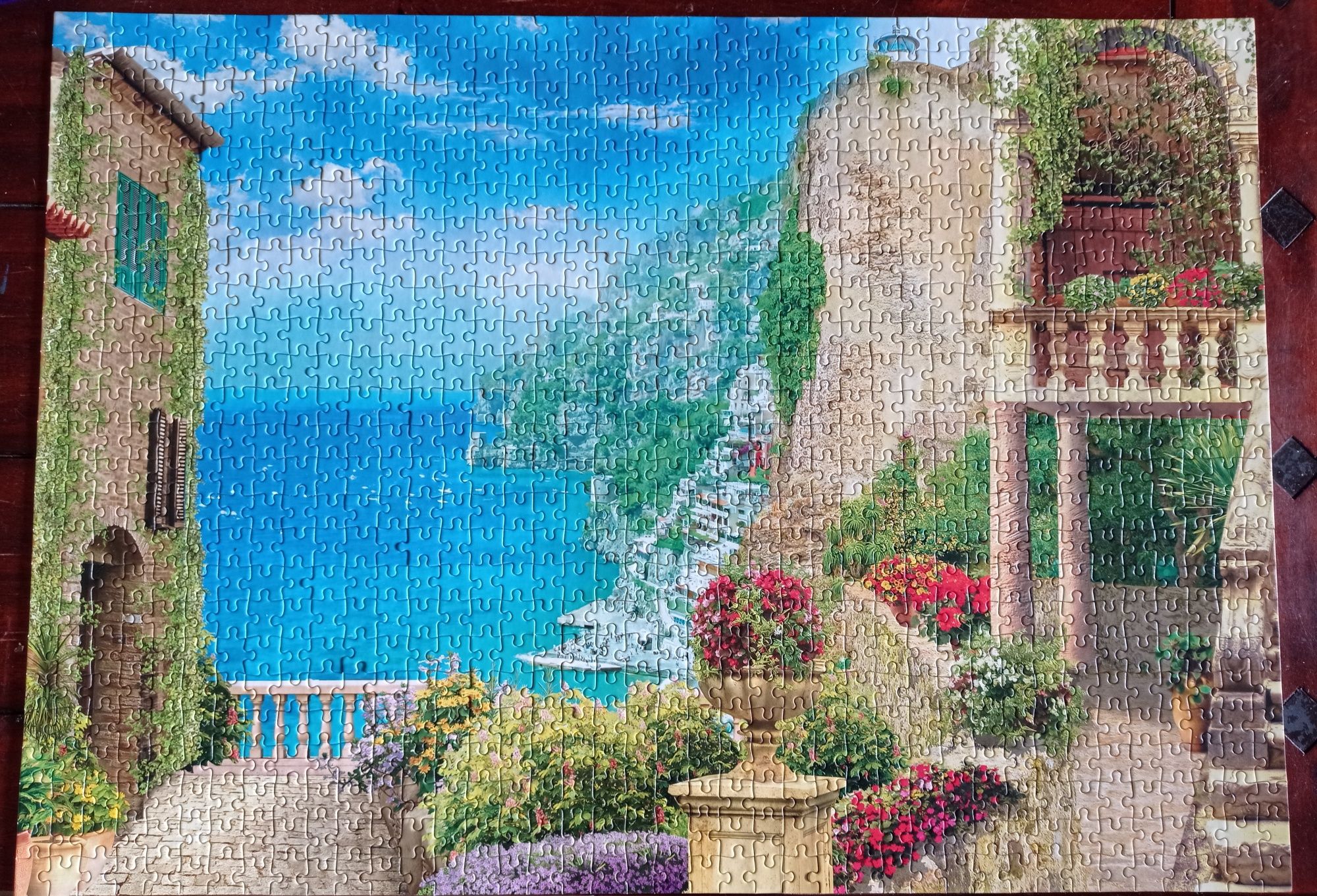 King puzzle Mediterranean view 1000 elementów