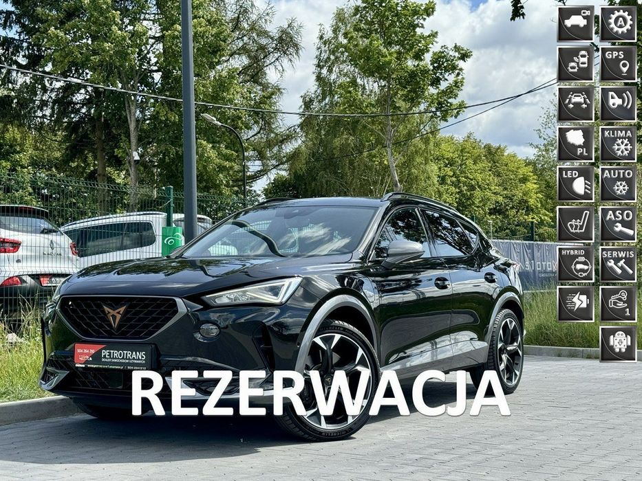 Cupra Formentor 1.4 TSI / 245 KM VZ-E HYBRID LED Automat Nawigacja Kamera Asystenty