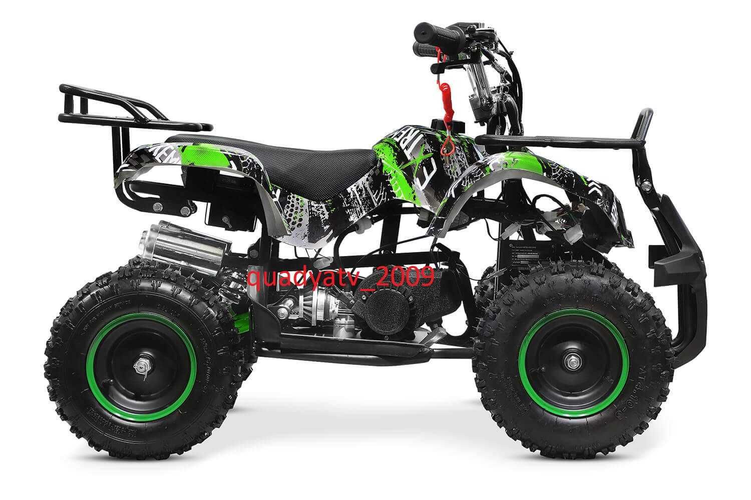 Największy terenowy mini quad kład 49 50 cc kxd spalinowy koła 6 cali