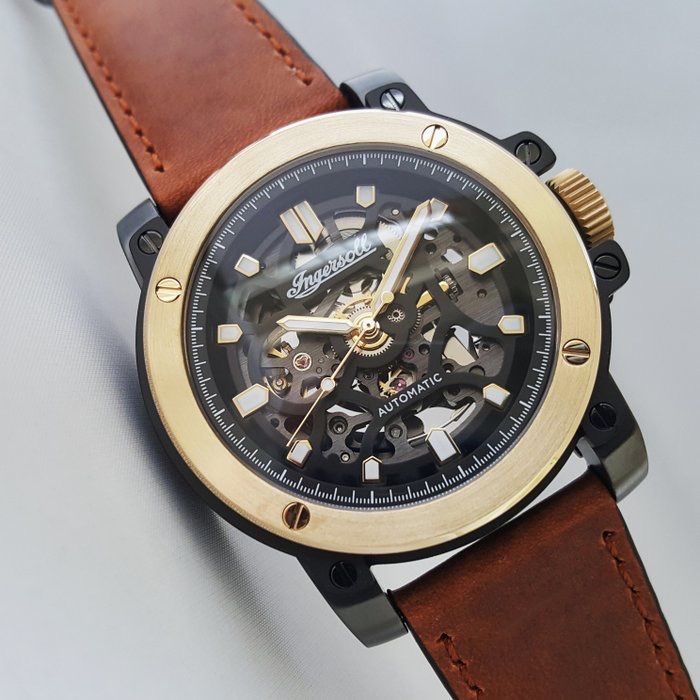 Ingersoll Automatic Skeleton - nowy, pełen zestaw, gwarancja