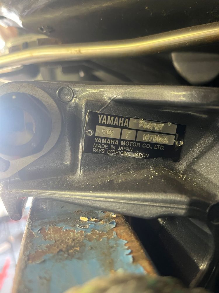 Motor Yamaha 60cv fora de borda