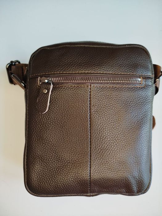 Сумка месенджер шкіряна