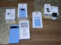 Google Pixel 8 Pro Azul 256GB + Acessórios - Como Novo