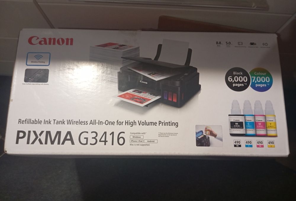 Принтер canon pixma G 3416