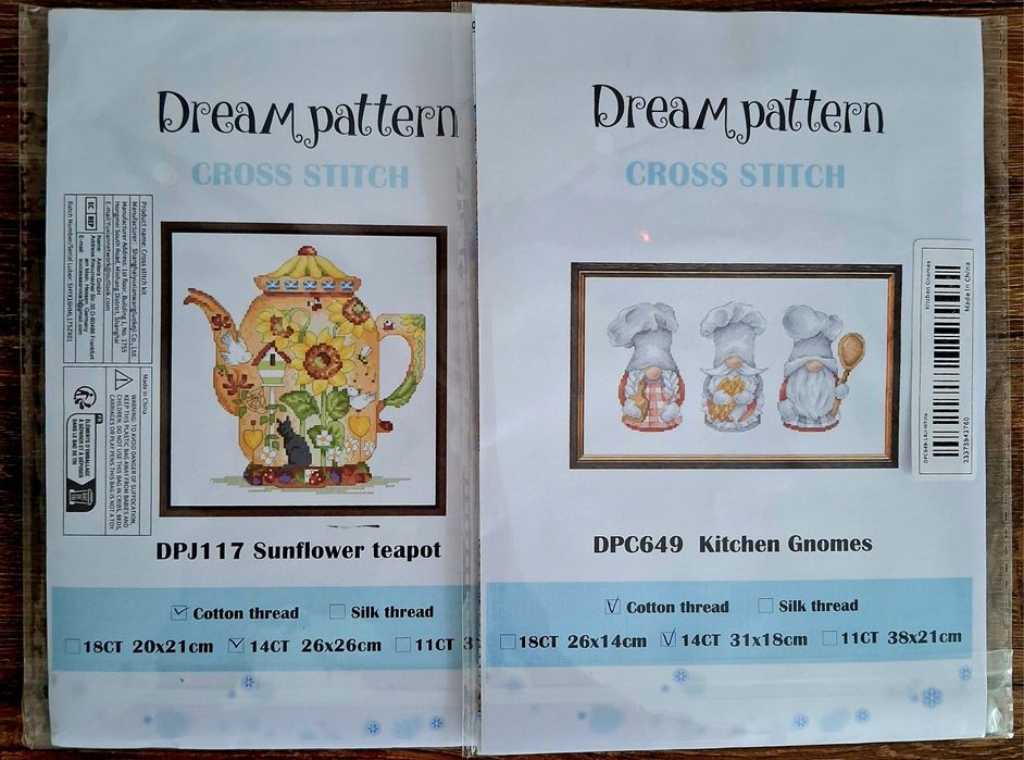 Набори для вишивки хрестиком Dream Pattern. 14 каунт. Набор, вышивка.