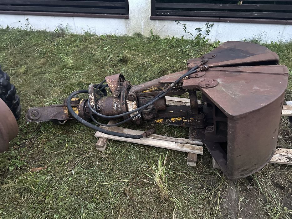 Koparka O&K mh4 dwudrożna kolejowa zamiana na auto