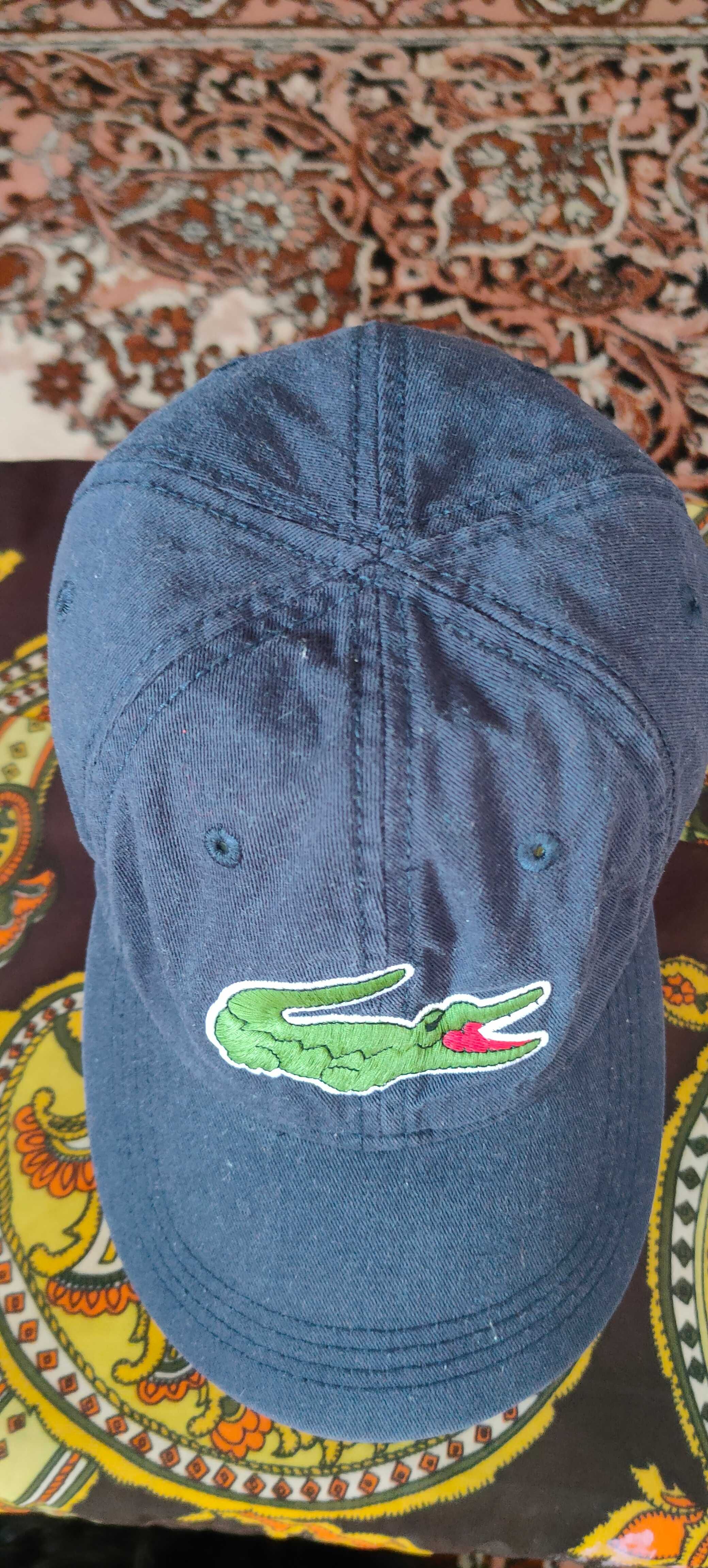 кепка Lacoste Big Logo Cotton cap