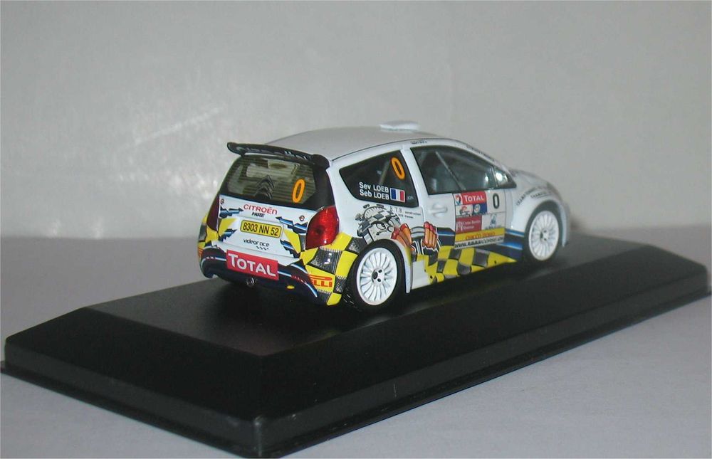 Ixo - Citroen C2 S1600 - Rally Chablais 2009 - Sébastien Loeb