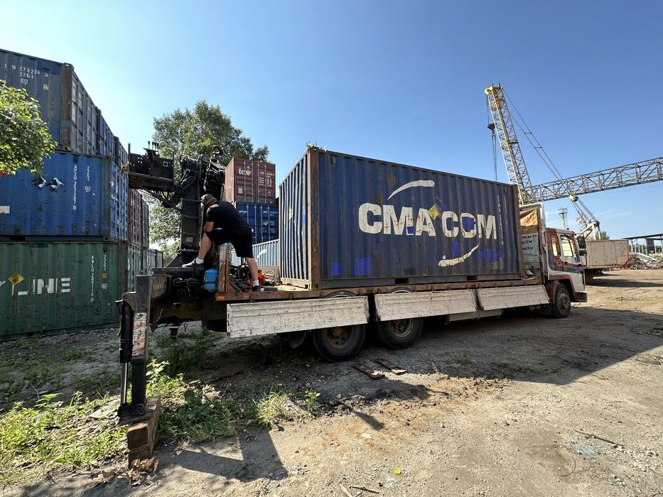 Морской контейнер 20 футов, Киев (80 шт.) От поставщика