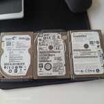 Dyski 2,5" 3 szt sprawne. 2x 500 GB,  1x 250 GB