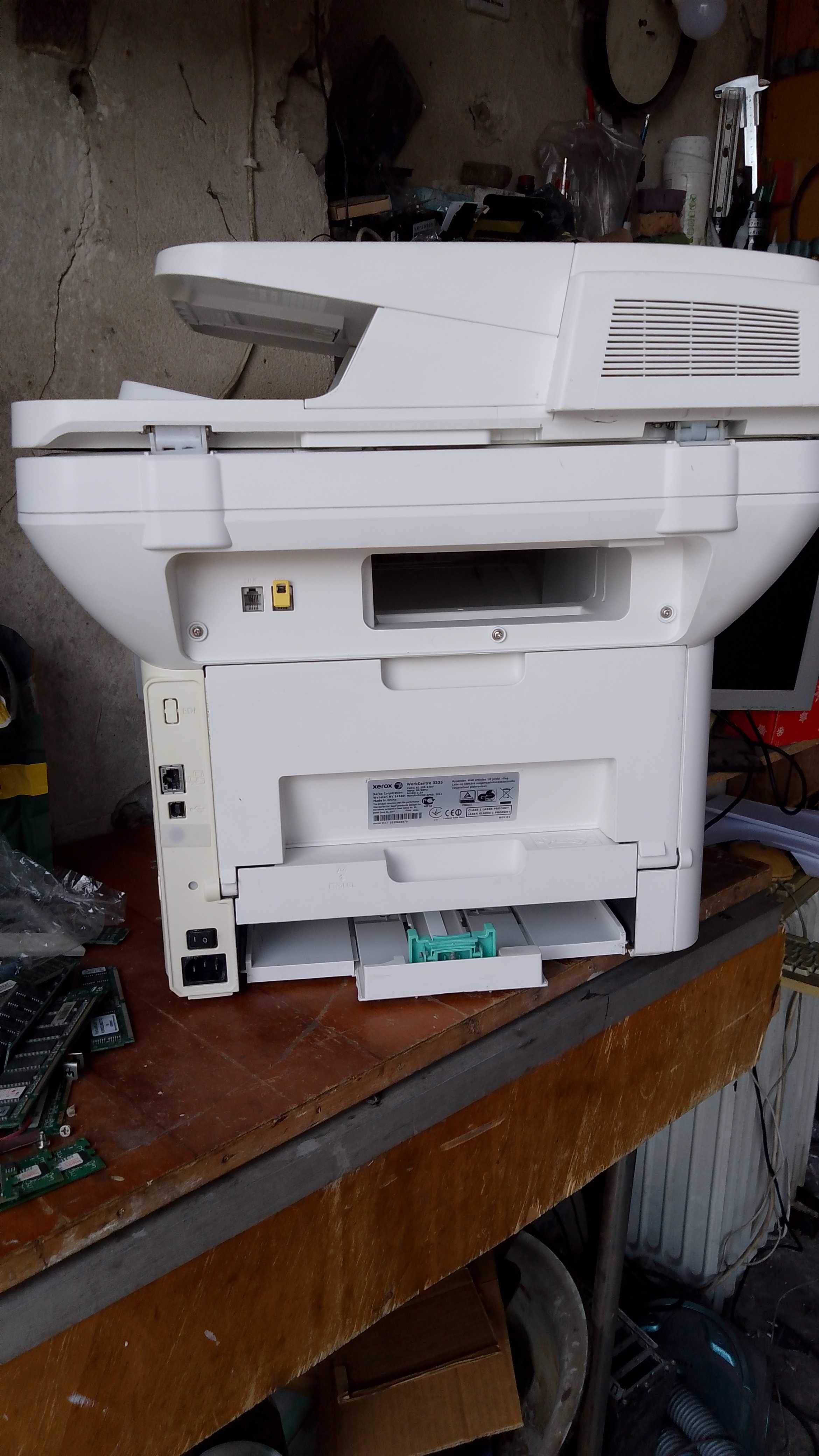 РАЗБОР МФУ лазерный Xerox WorkCentre 3325 Wi-Fi Duplex Lan Принтер коп