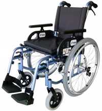 Wózek inwalidzki ręczny Mobilex Flipper ALUMINIOWY LEKKI chodzik N