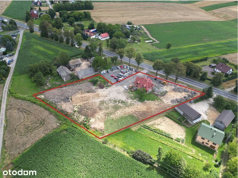 Dom pod usługi 320 m² | 67 ar | parking | wykończony pod Najemcę