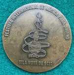 Medalha comemorativa em bronze