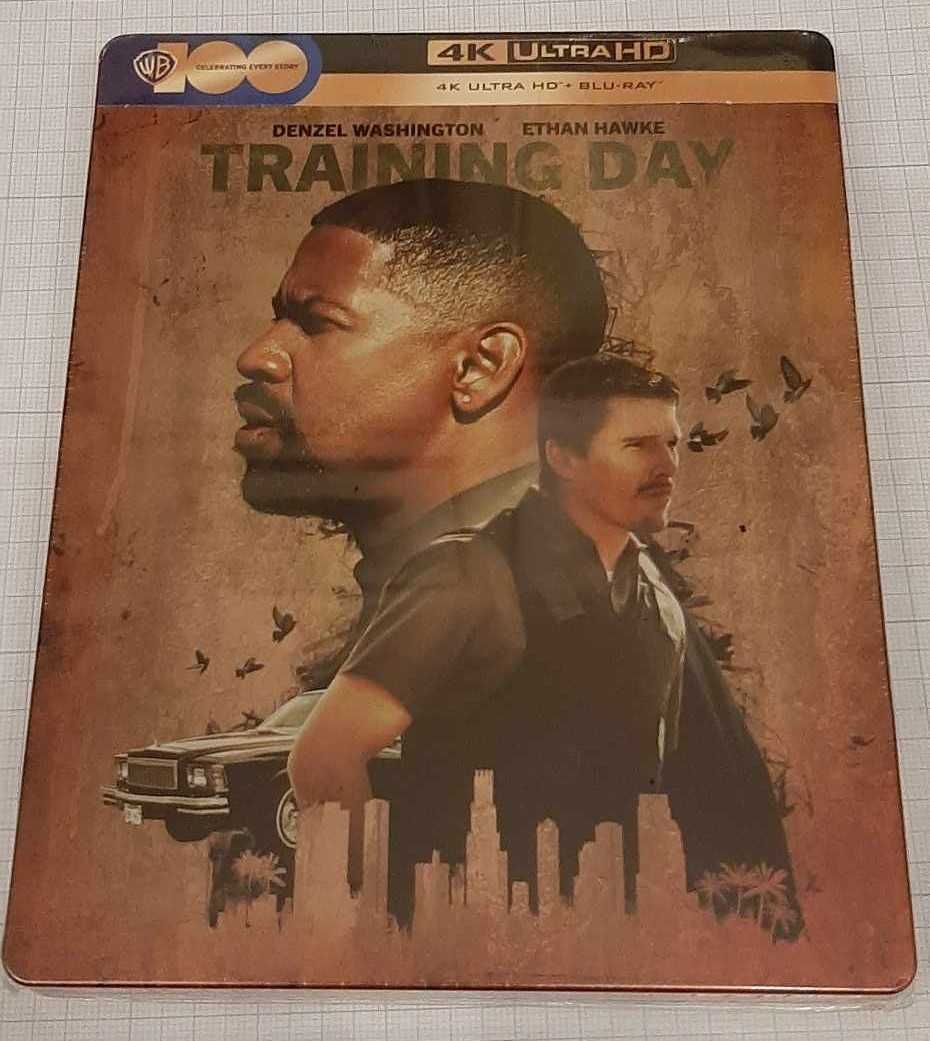 TRAINING DAY Dzień próby 4K+BR steelbook w.ENG