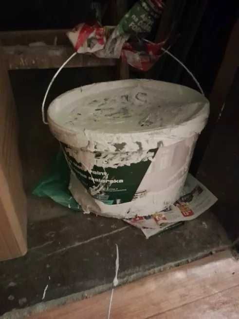 Farba biała matowa parkside 11l