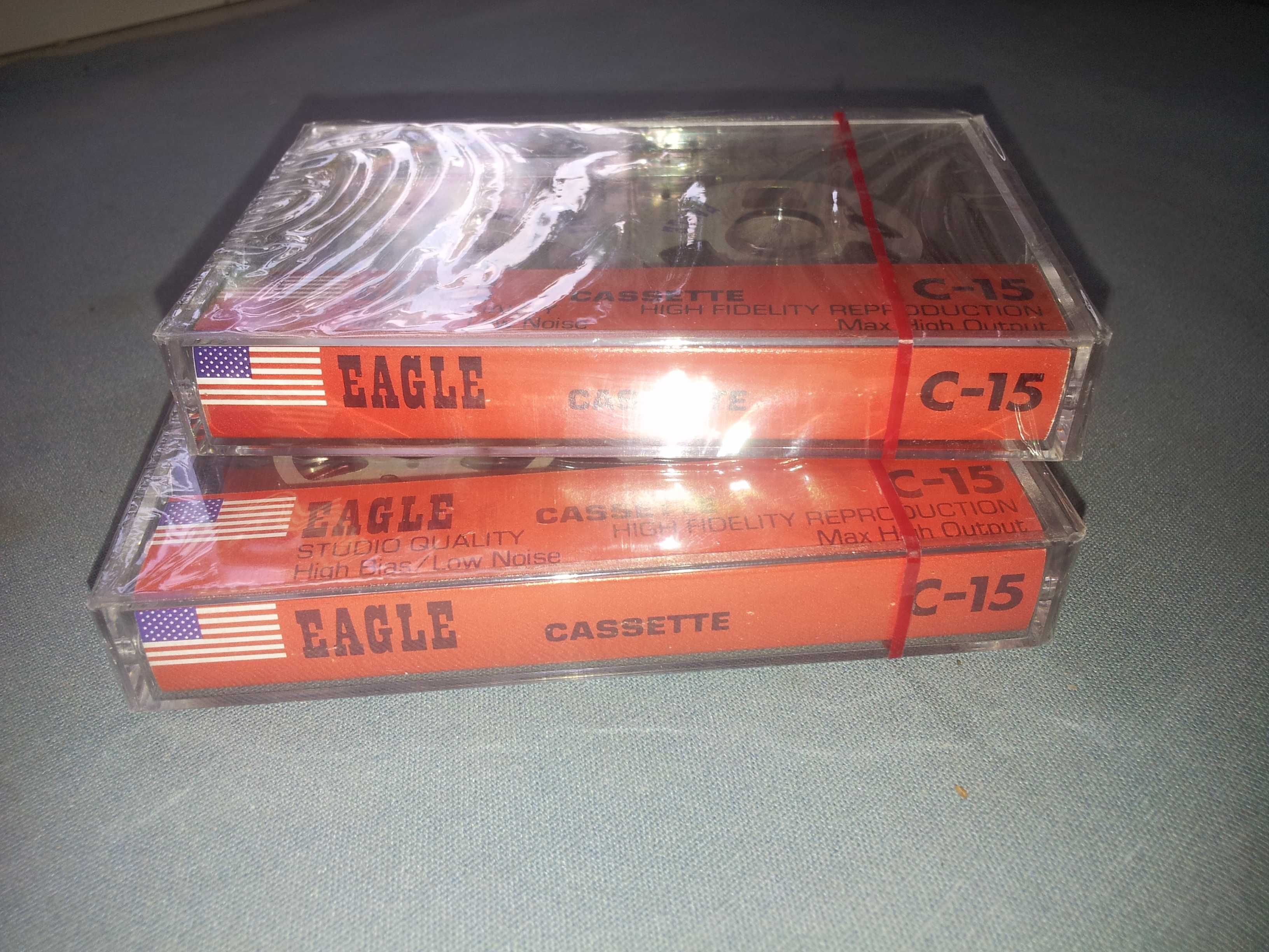 Новые аудиокассеты с бобинками Eagle C 15.
