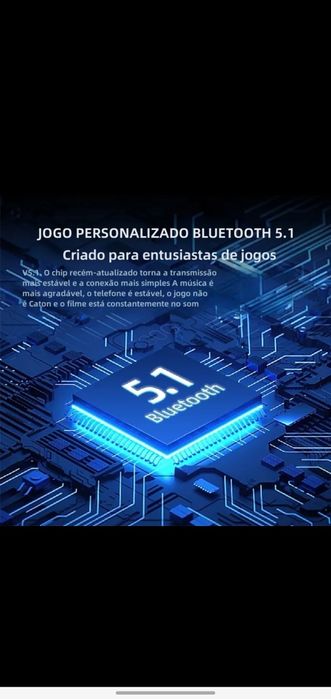 Fones ouvido Bluetooth