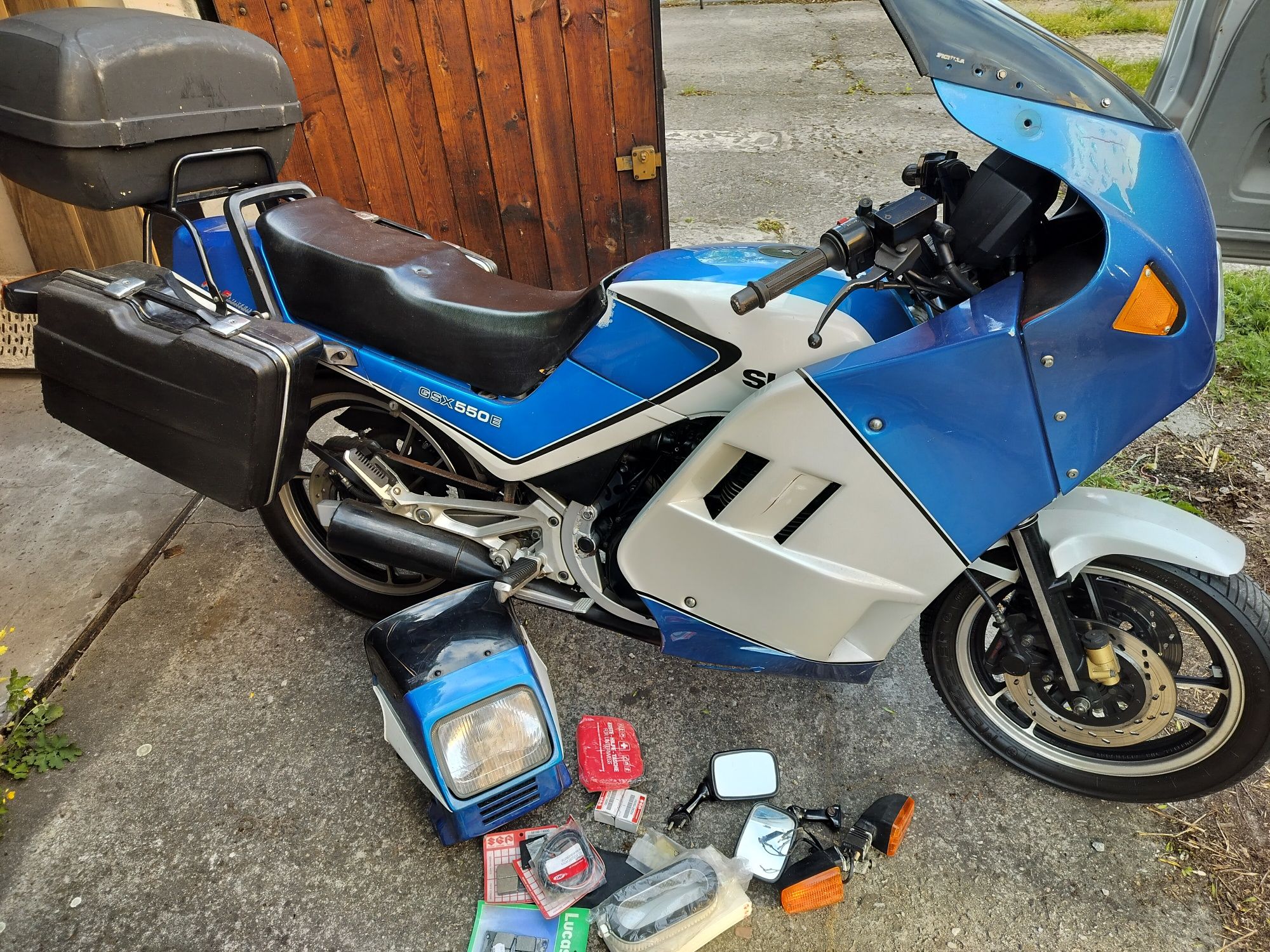 Suzuki GSX 550E Motocykl oryginał.