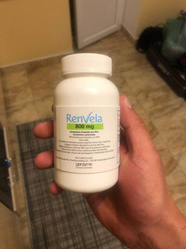 Renvela 800 mg ( Ренвела)