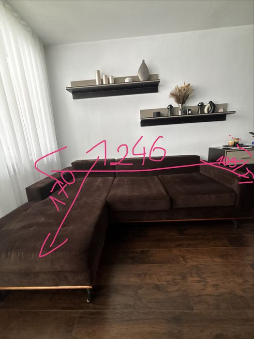 Narożnik do spania z pojemnikiem