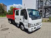 Isuzu NPR Wywrotka  3.0D 3 strony kiper bez rdzy !! 7 osobowa IMPORT WŁOCHY