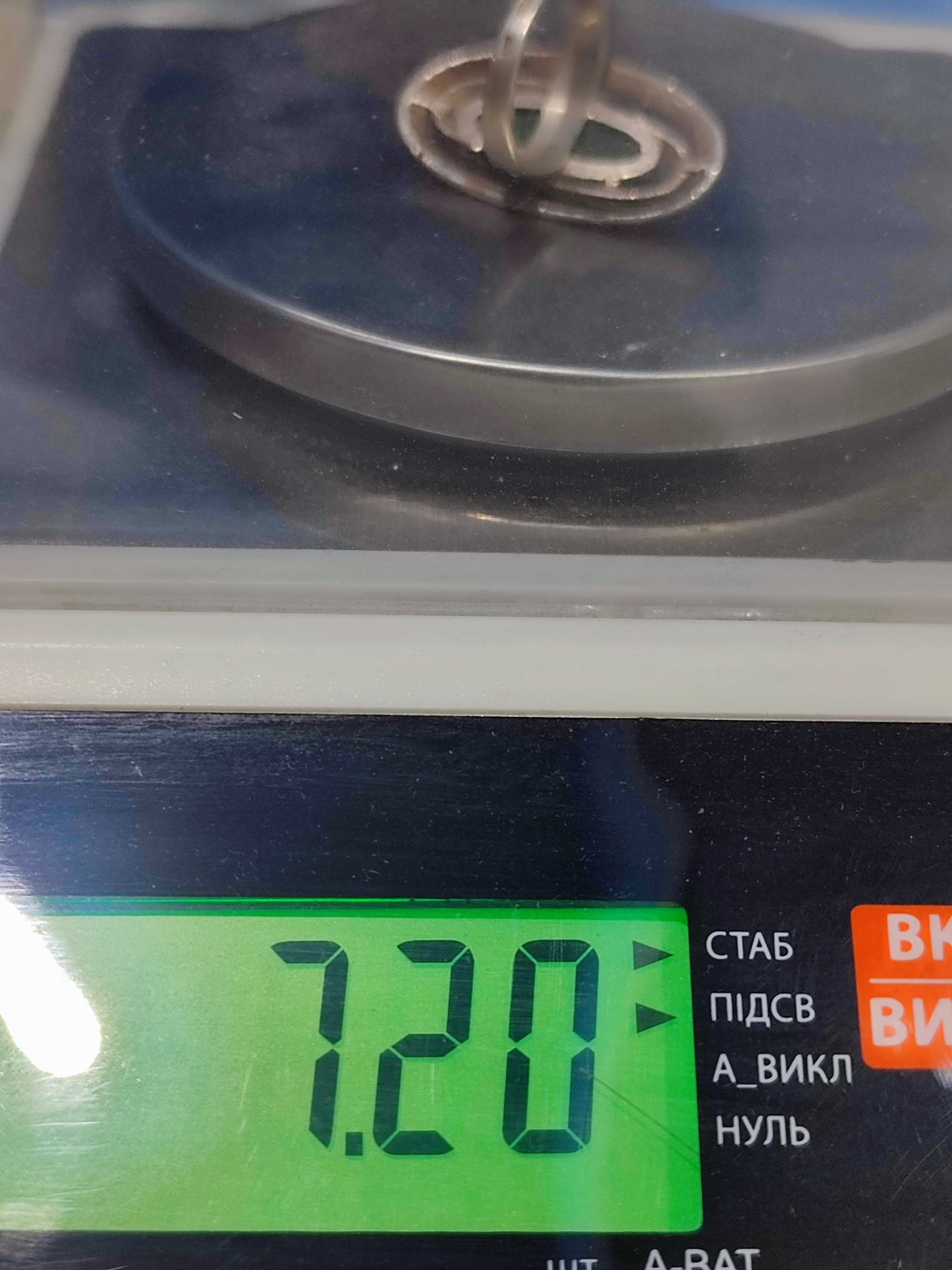 Кольцо серебро 925 золото 375 проба