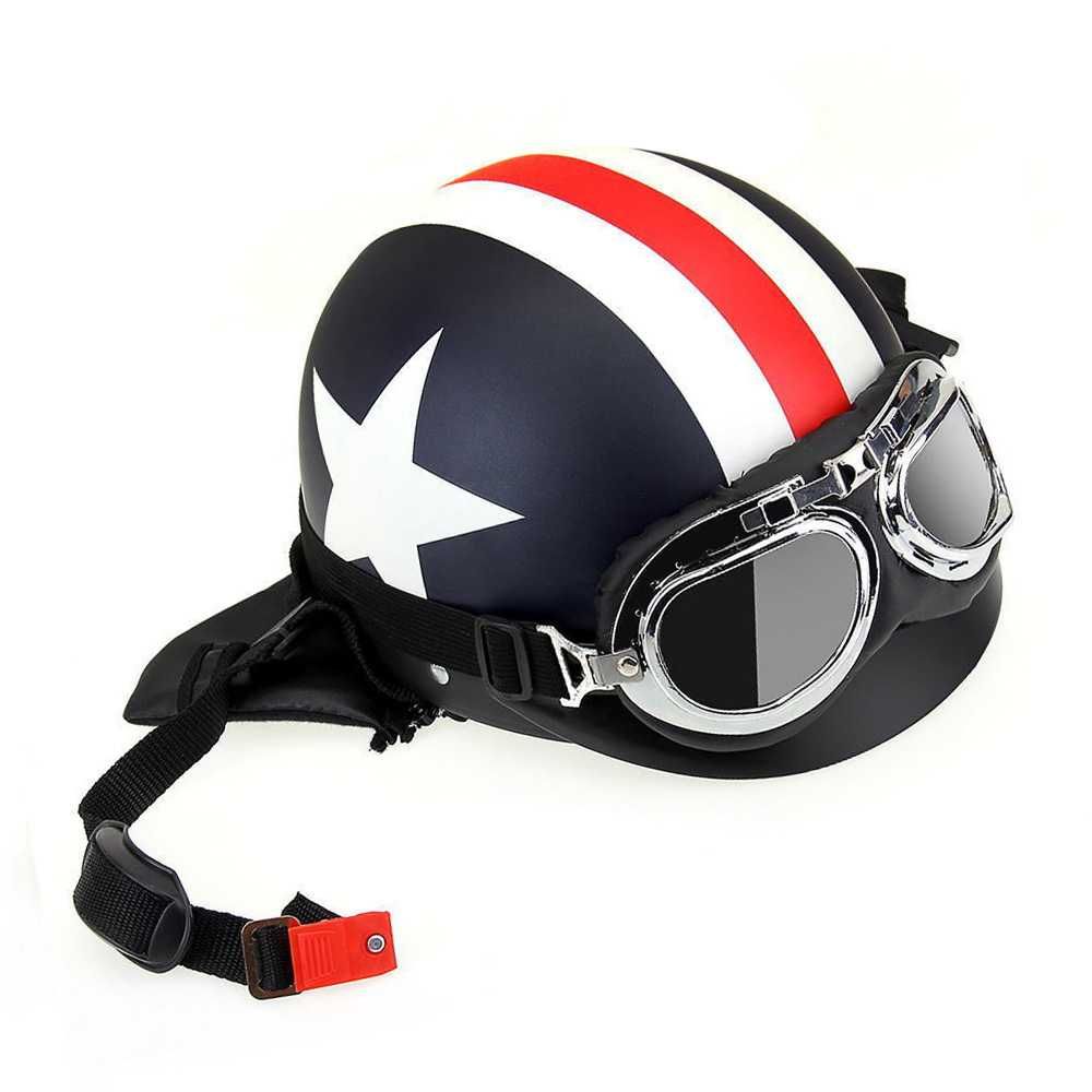 Capacete estilo Aviador