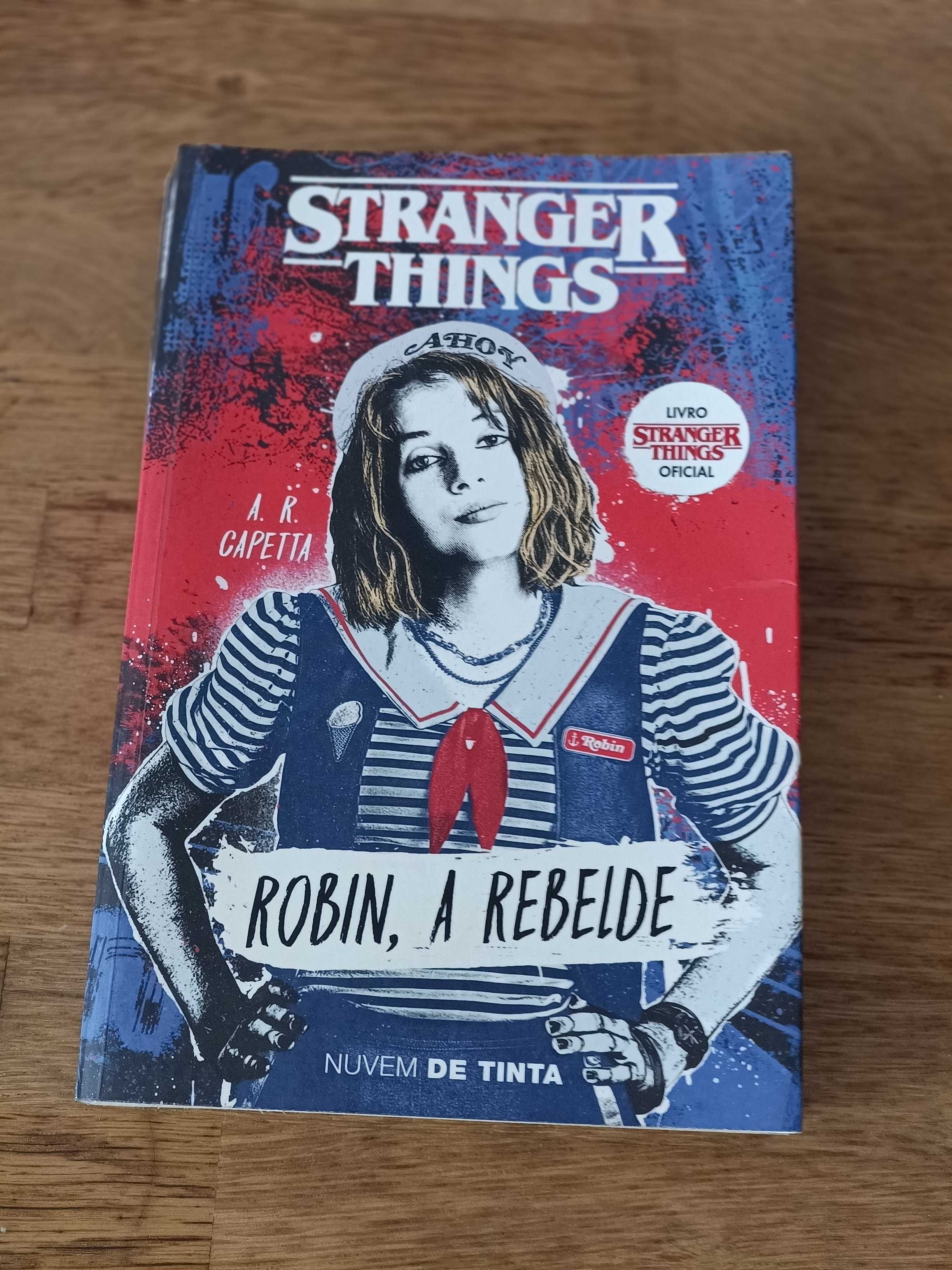 Livro Stranger Things - Robin a rebelde