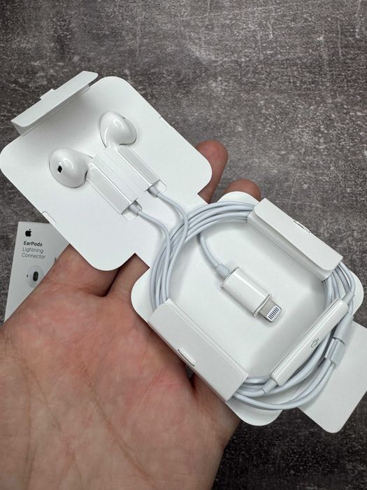 Навушники EarPods Lightning Original 100% Наушники Гарантія