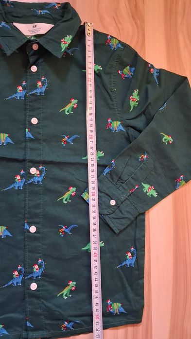 Koszula i spodnie firmy h&m, rozmiar 134/140