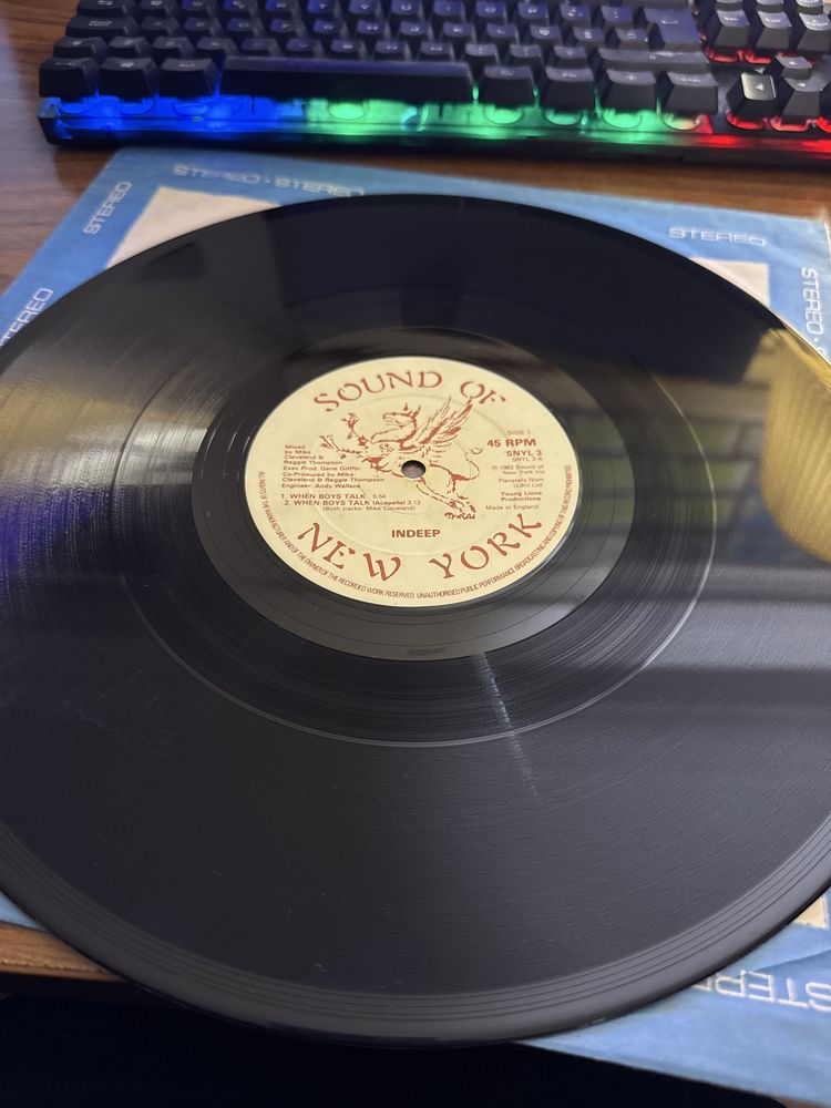 Indeep when boys talk funk boogie vinil discos