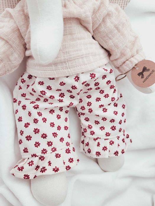 Lalka szyta przytulanka szmacianka Słonik handmade prezent urodziny