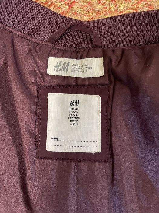 Продам Бомбер h&m бордо