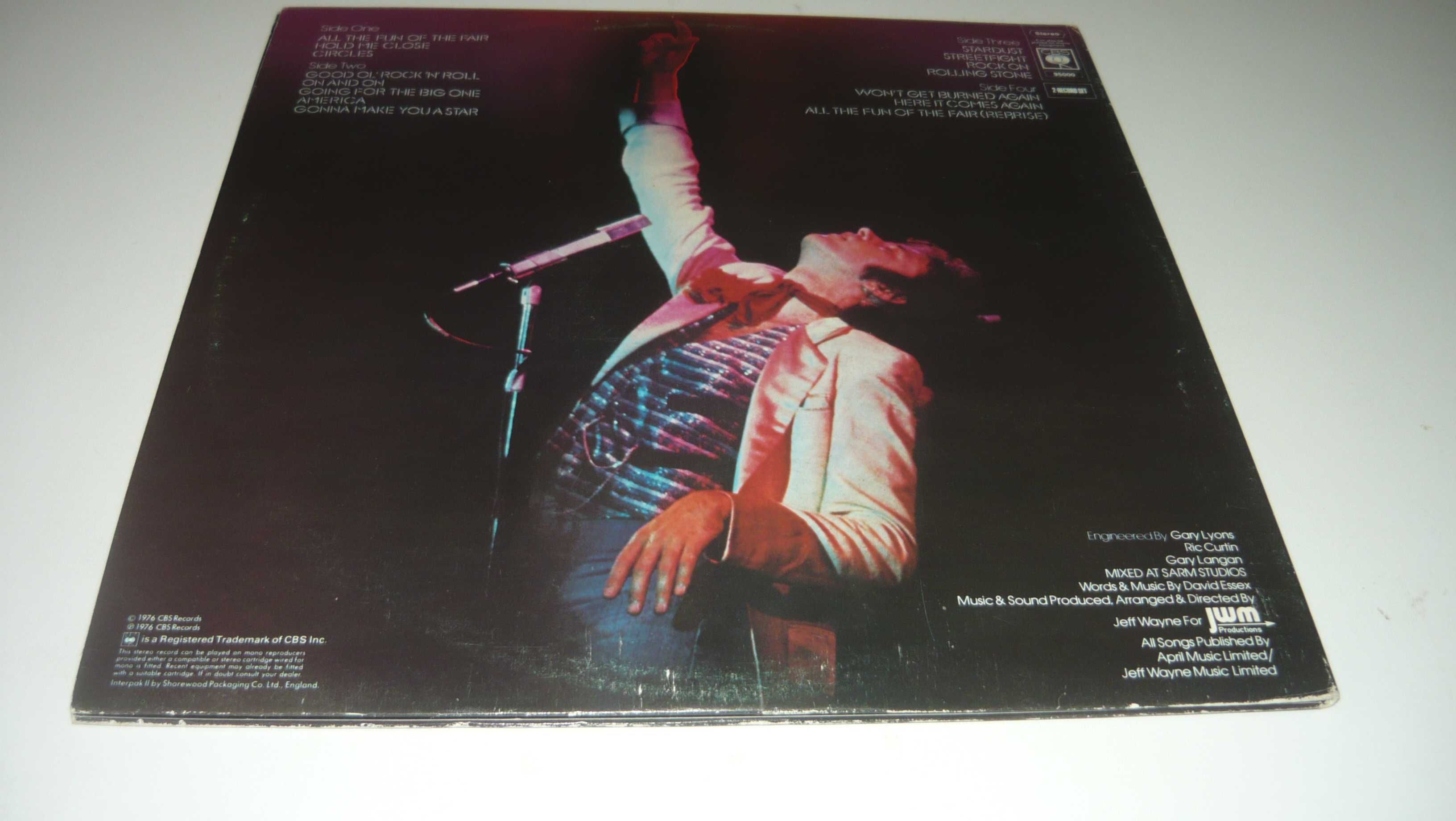 David Essex On Tour On tour 2 LP