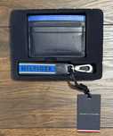 Tommy Hilfiger etui na karty skóra naturalna czarny Blue Mix CC Holder