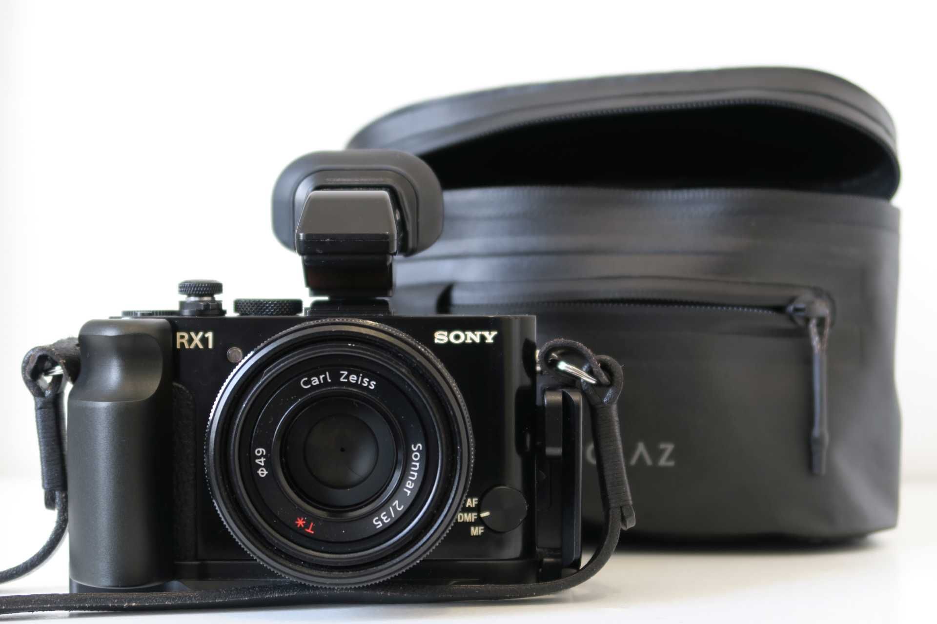 Sony DSC-RX1 zestaw z wizjerem FDA-EVM1K i statywem Sirui Traveler 5C