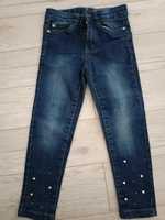 Jeansy rozm 104 slim