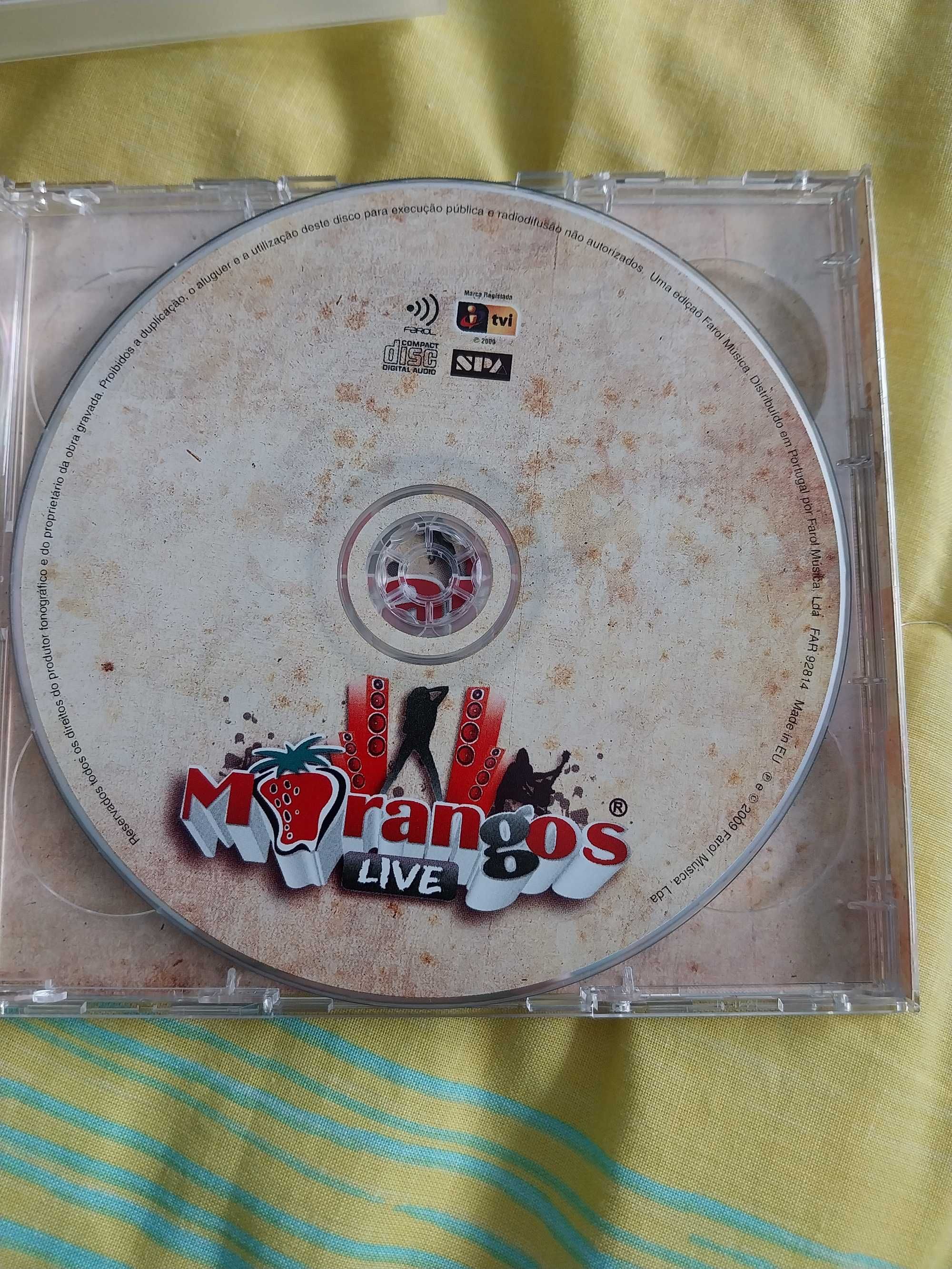 Morangos Live (Edição Especial Limitada CD+DVD)