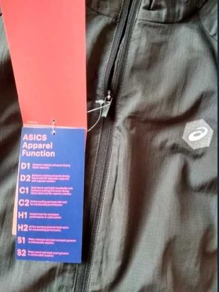 ASICS Kurtka Outdoor S1 - rozmiar M czarny/szary męska