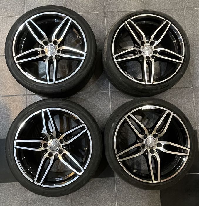 Jantes AMG Mercedes 18” 5x112 — Réplica — Com Pneus Oferta