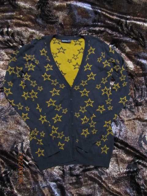 Кардиган в принт звезды  Janina