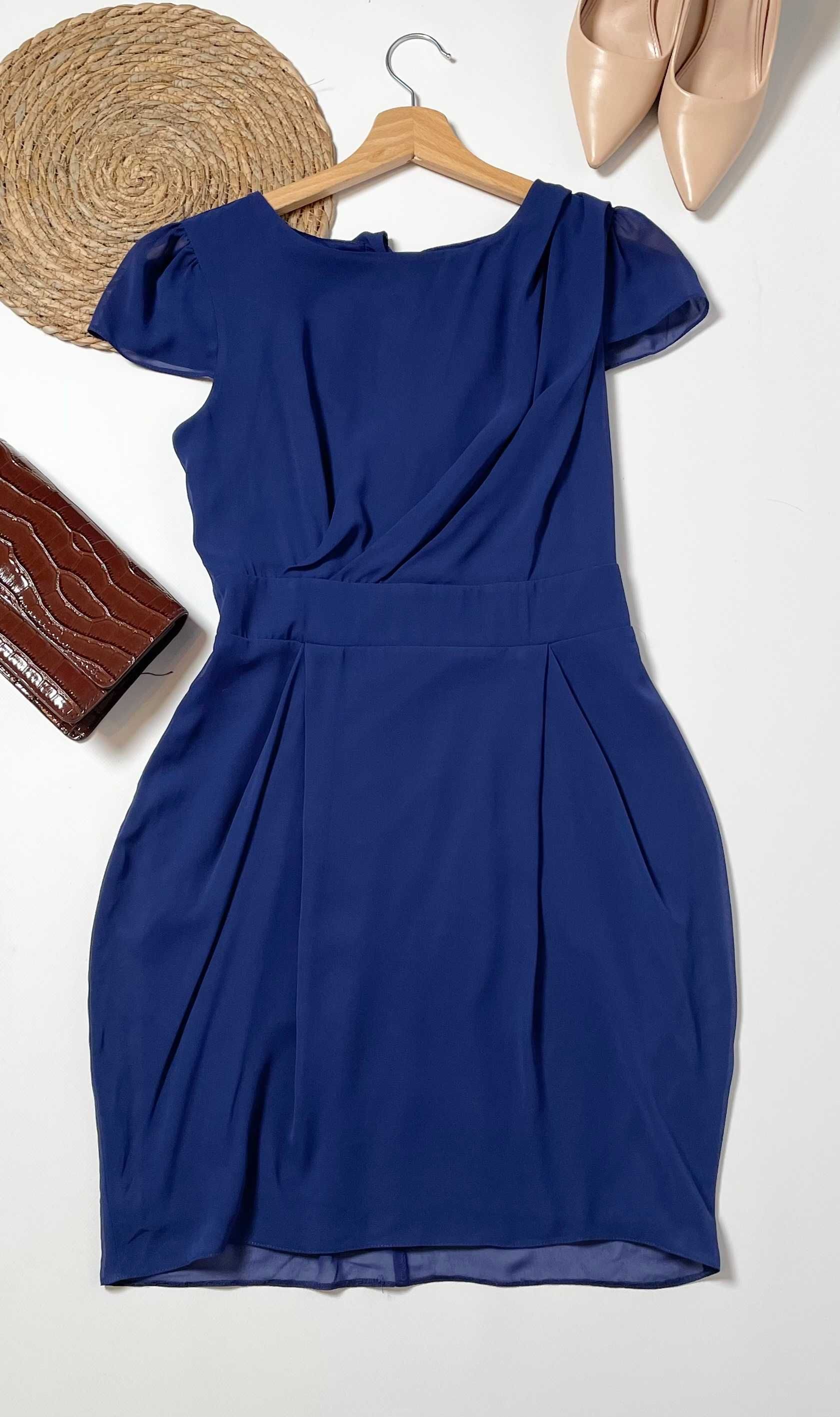 Damska niebieska sukienka River Island S(36)