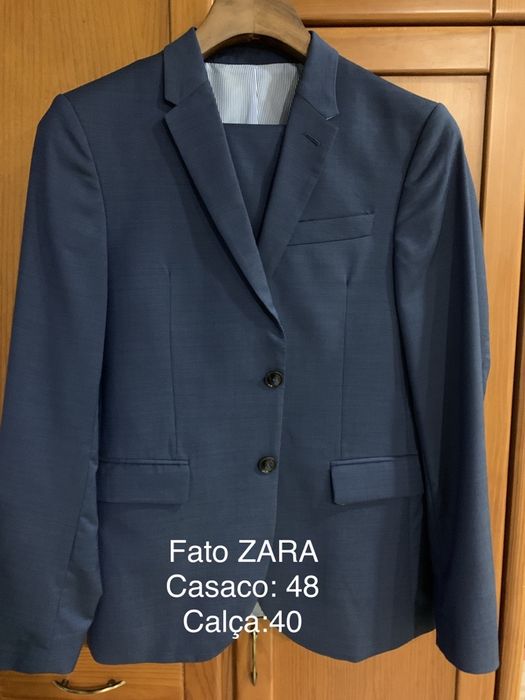 Fatos de Homem Zara e massimo Dutti