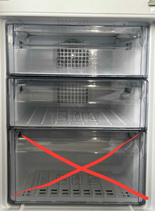 Szuflady do zamrażarki