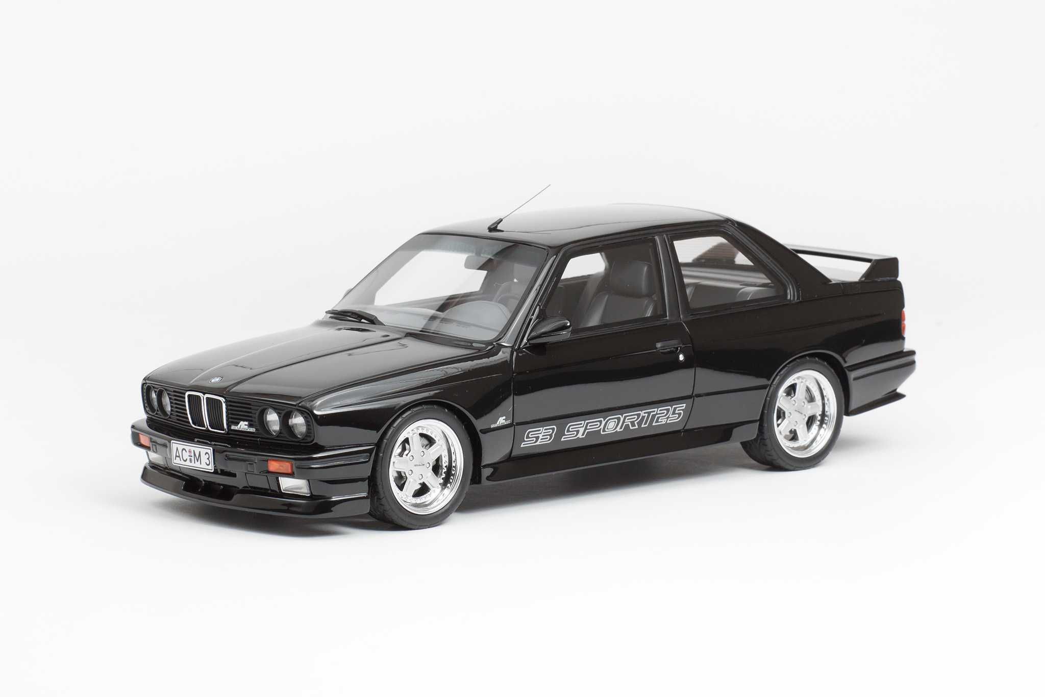 BMW M3 E30 AC Schnitzer ACS3 Sport 2.5 Black Otto 1:18