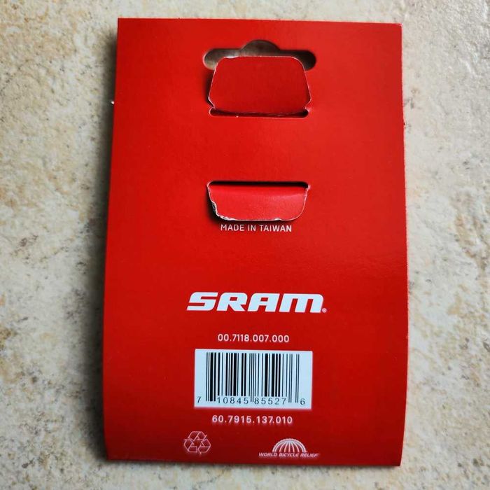Cabo de desviador SRAM 1.1mm x 2100mm com Tampa 60.7915.137.010