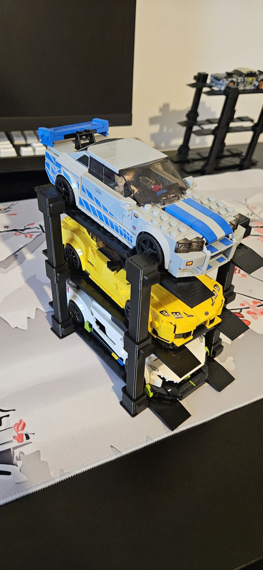 Garaż na samochody LEGO speed champions